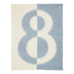 8 huopa 130x180 cm usvansininen