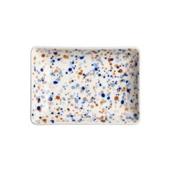 A6 lautanen 10x15cm Helle sini-ruskea