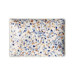 A5 lautanen 15x21cm Helle sini-ruskea