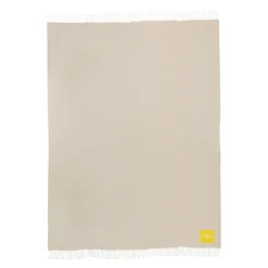 Huopa 130x180mm beige-keltainen