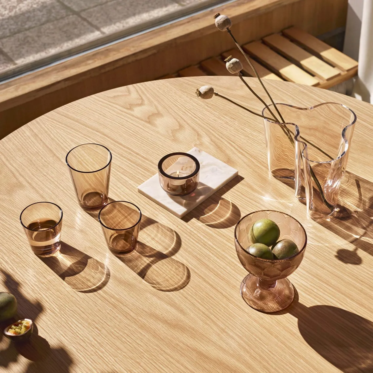 Juomalasi 21cl pellava 2kpl