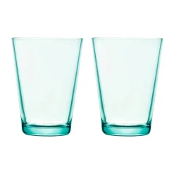 Juomalasi 40cl vedenvihreä 2kpl
