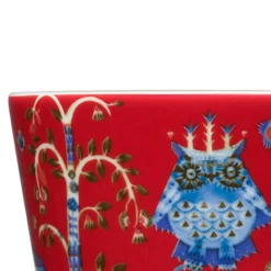 Kahvi/cappuccinokuppi 0,2l punainen