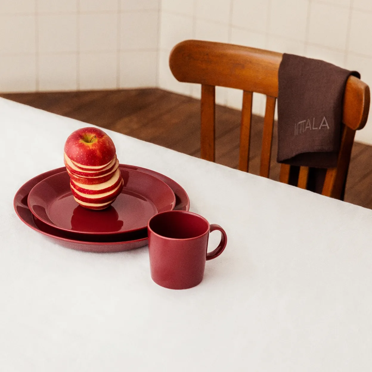 Keittiöpyyhe 47x65 cm ganache