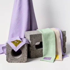 Keittiöpyyhe 47x65cm lila-oliivi