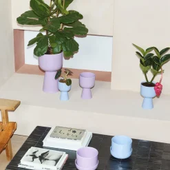 Kukkaruukku vedensininen jalallinen XS