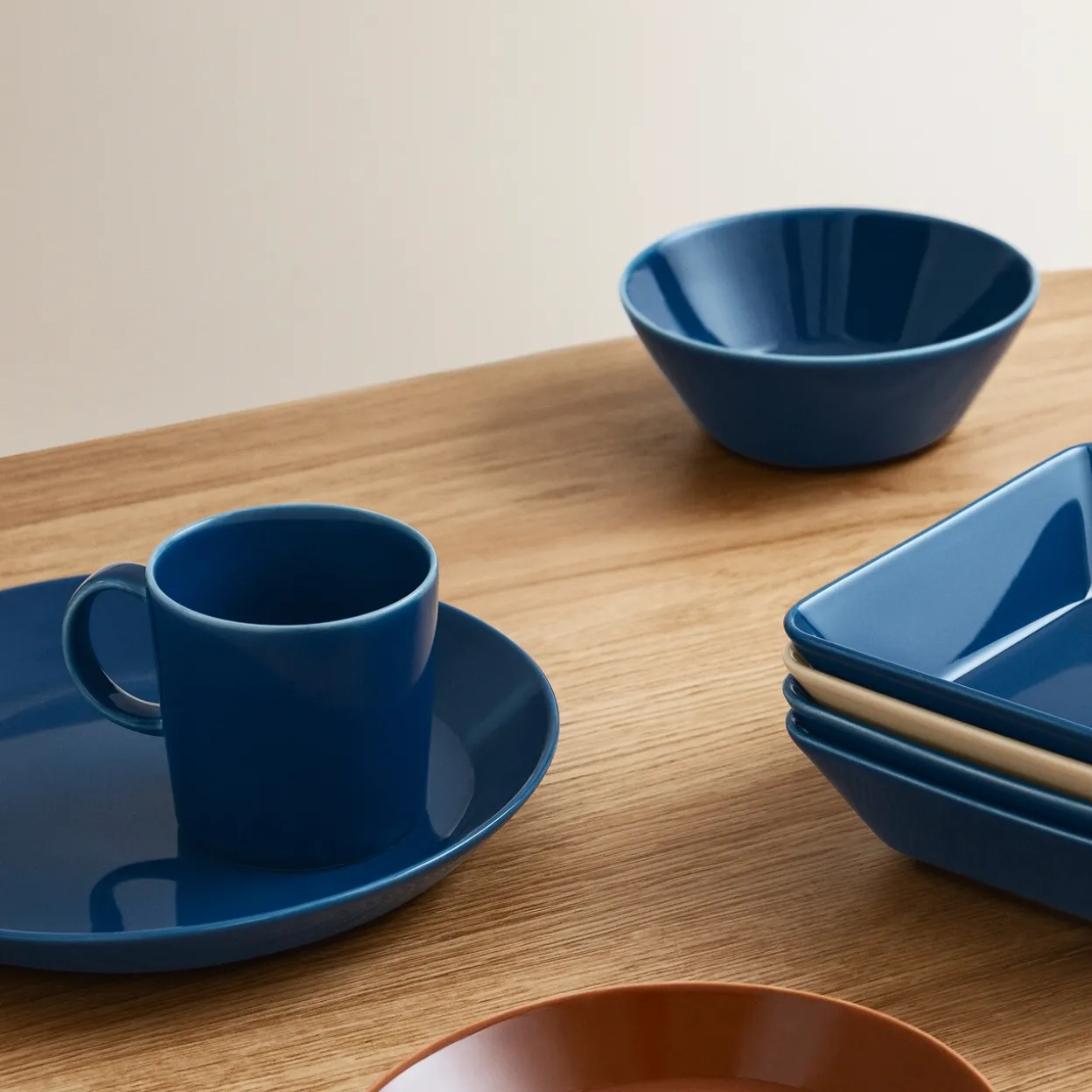 Kulho 15cm vintage sininen