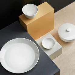 Kulho 0,8l kannella valkoinen