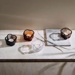 Kynttilälyhty 60mm harmaa