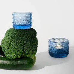 Kynttilälyhty 64mm vedensininen