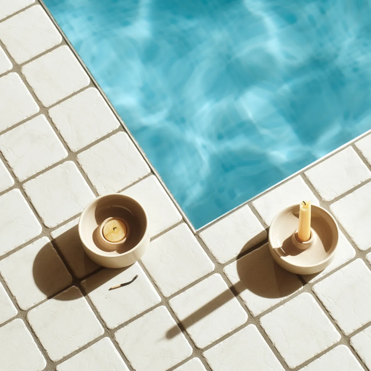 Kynttilälyhty 11x5 cm beige