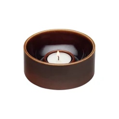 Kynttilälyhty 11x5 cm ruskea