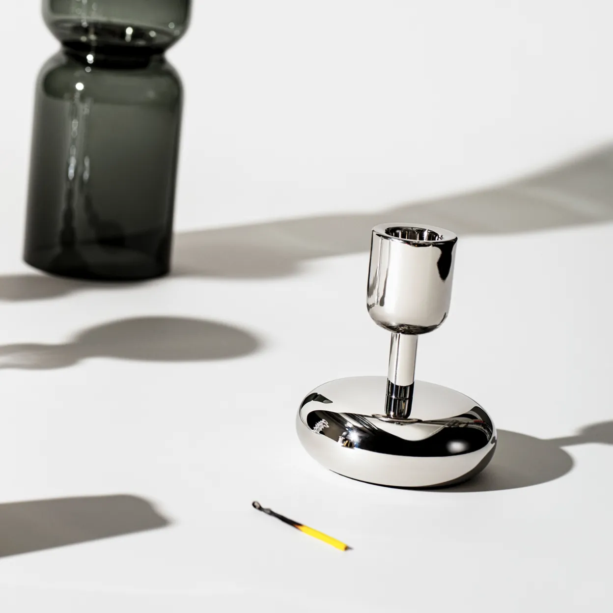 Kynttilänjalka 107mm teräs