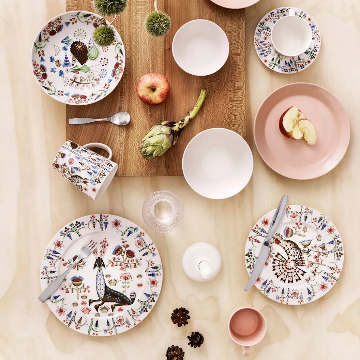 Kynttilänjalka valkoinen 107mm