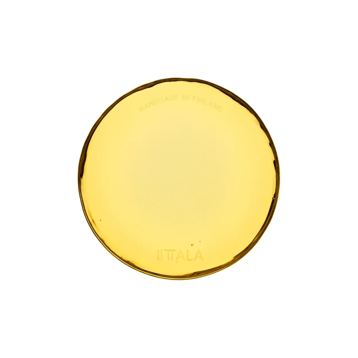 Lasialusta 9cm auringonkeltainen