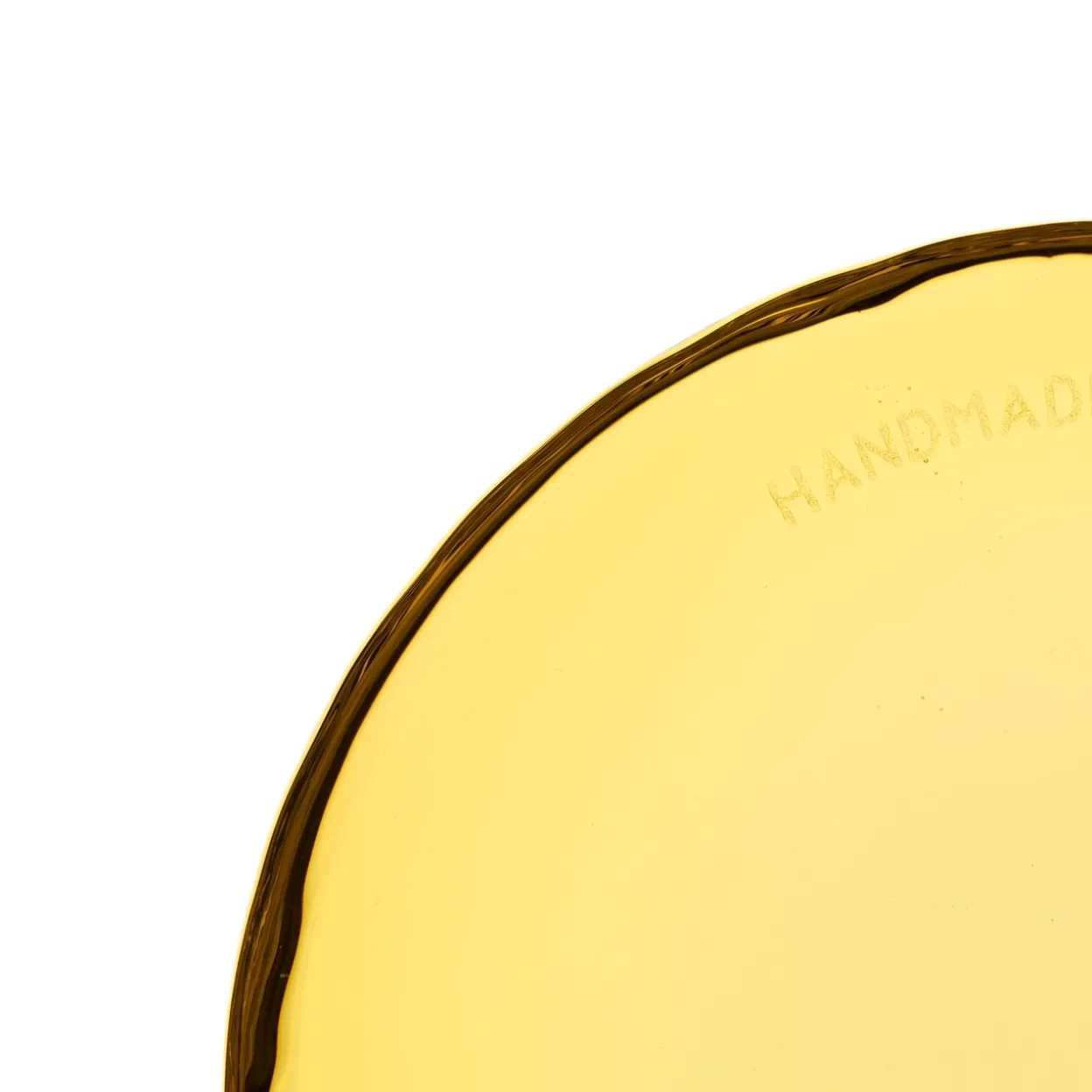 Lasialusta 9cm auringonkeltainen