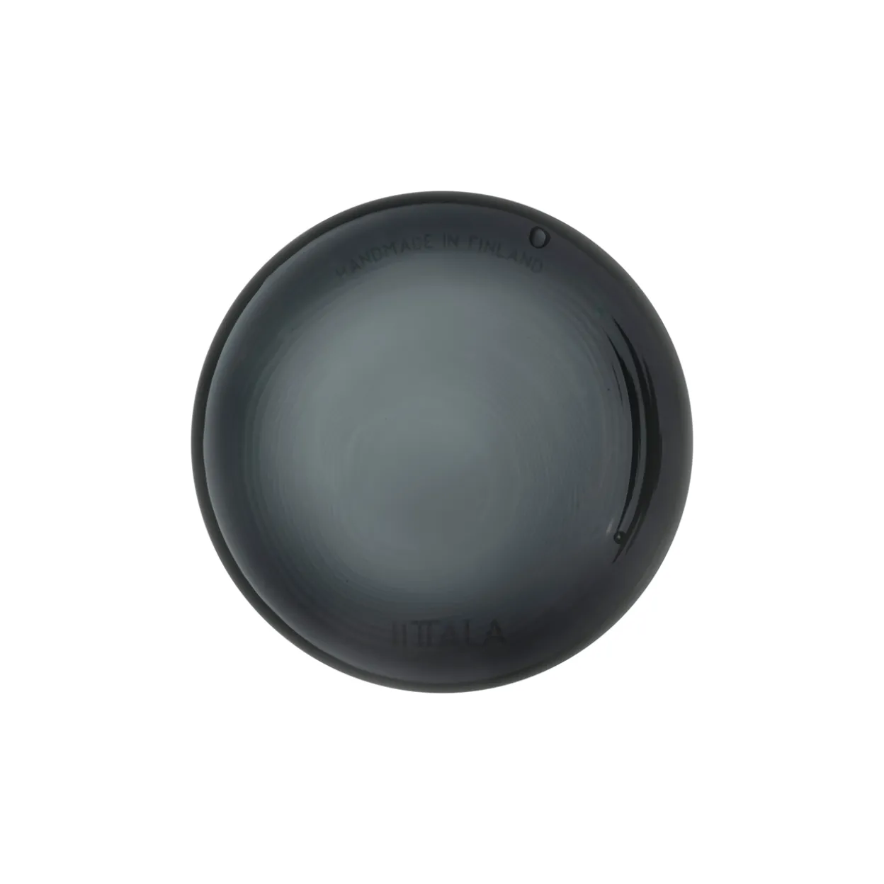 Lasialusta 9cm metallinharmaa