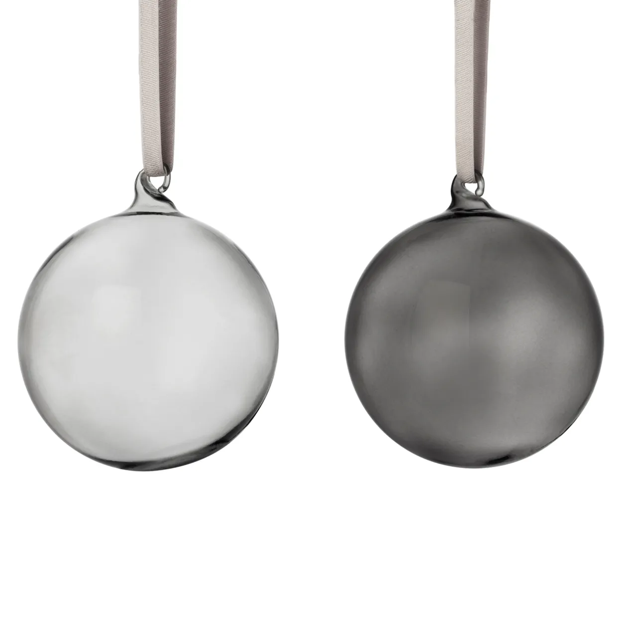 Lasipallo 80mm harmaa 5kpl