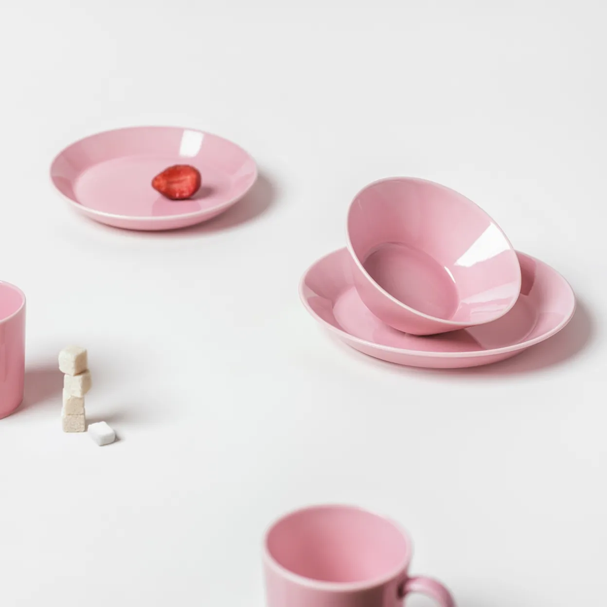 Lautanen 21cm helmenharmaa