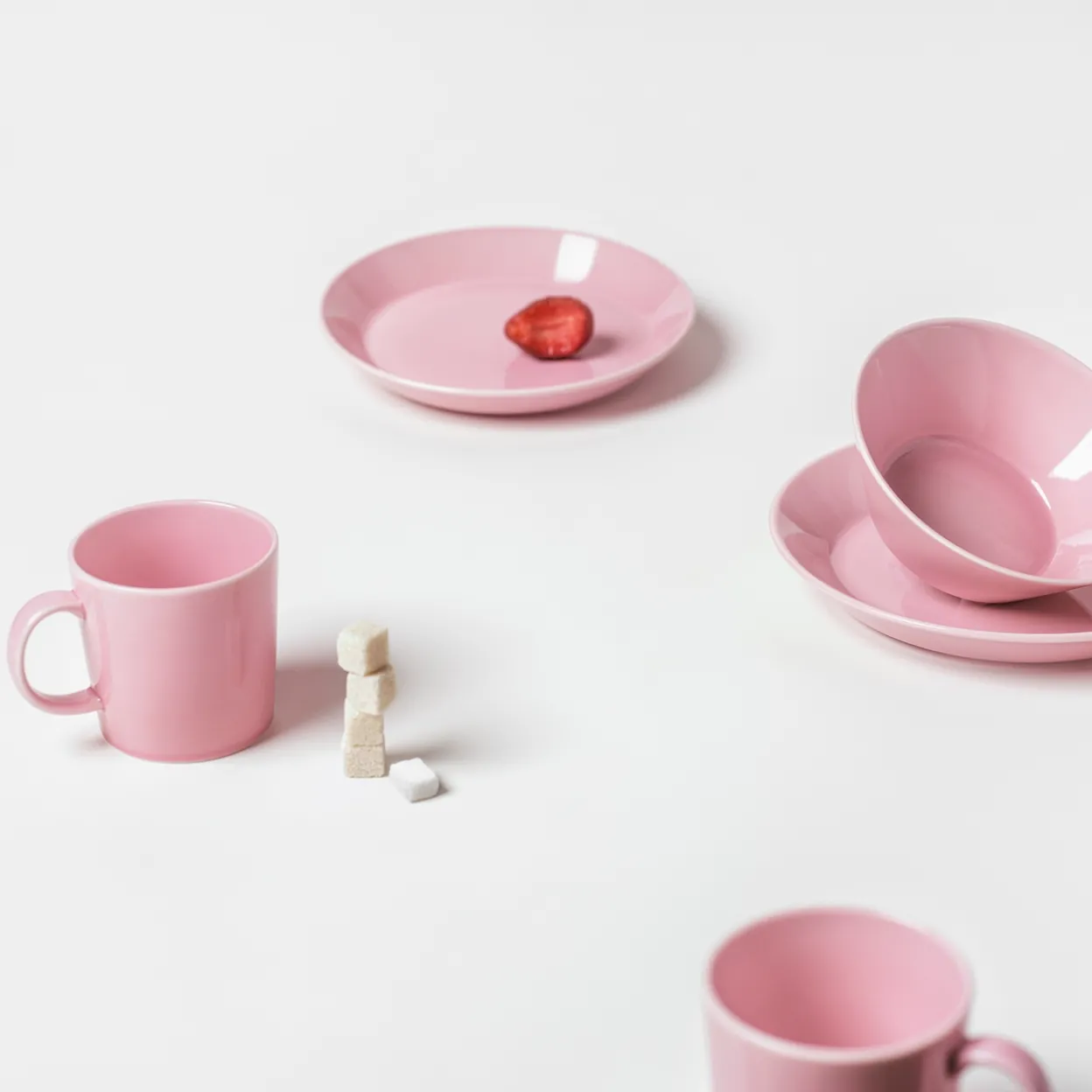 Lautanen 17cm helmenharmaa