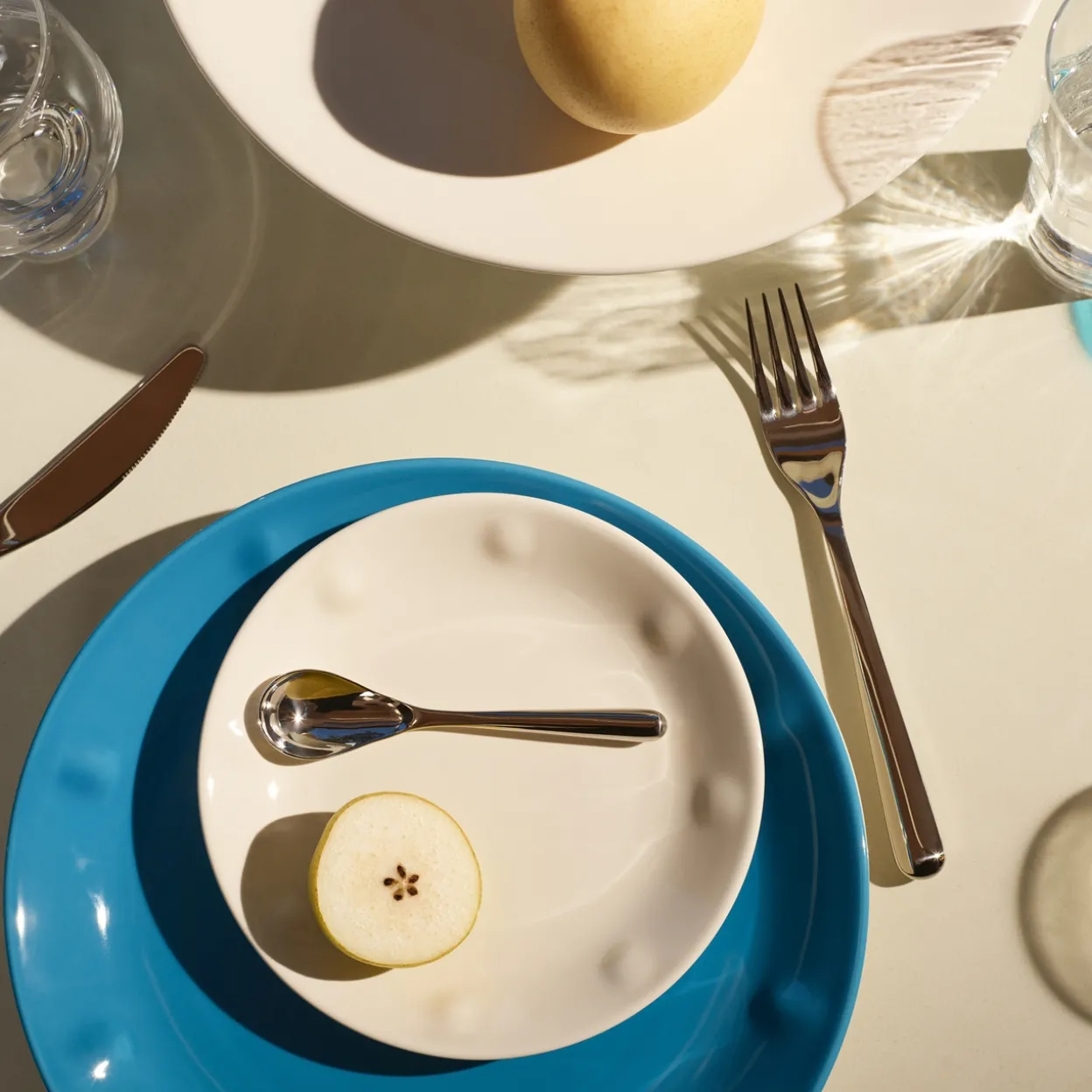 Lautanen 18cm metallinharmaa