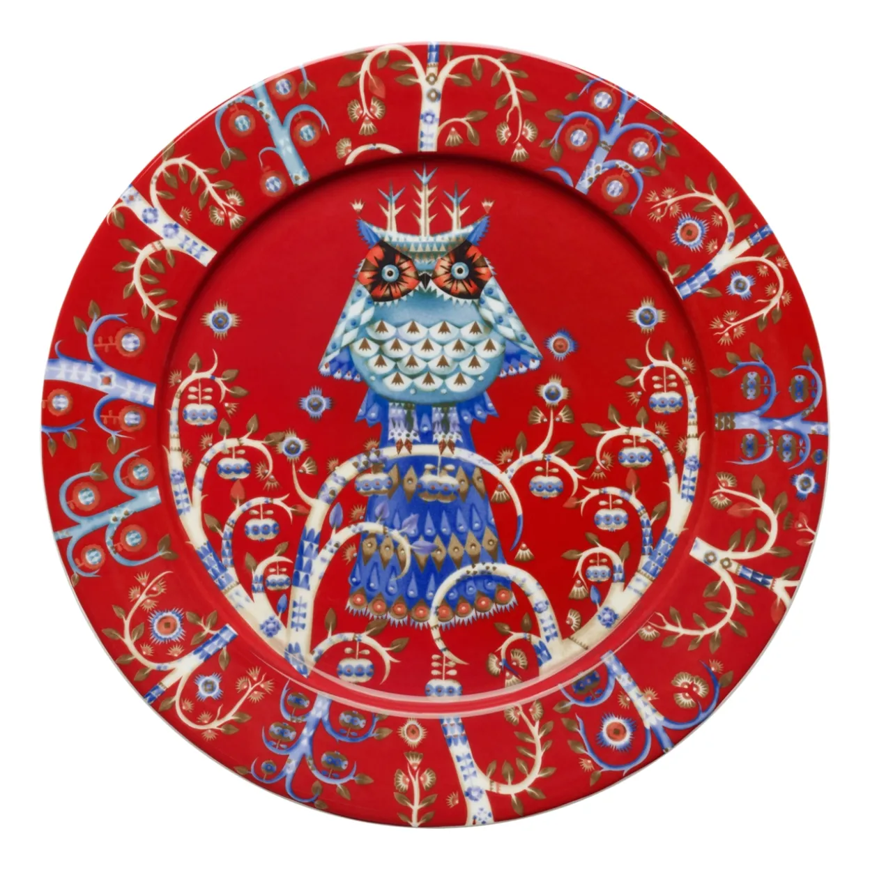 Lautanen 27cm punainen