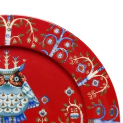 Lautanen 27cm punainen