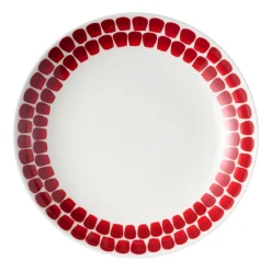 Lautanen 24cm punainen