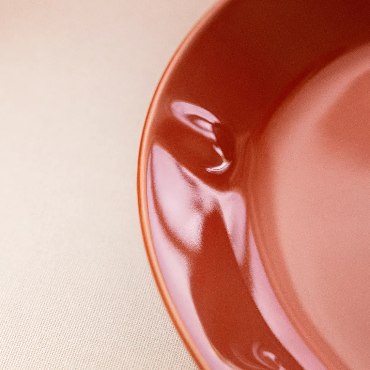 Lautanen 27cm terrakotta