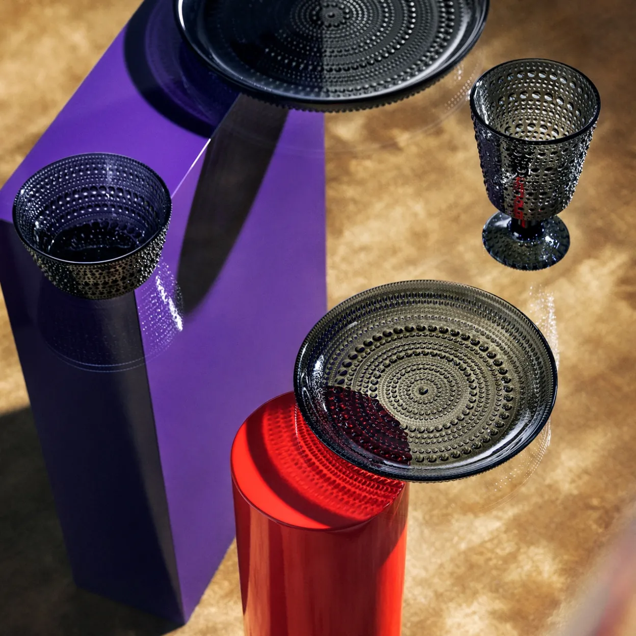 Lautanen 170mm tummanharmaa