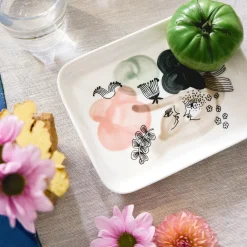 Lautanen 15x19cm vihreä