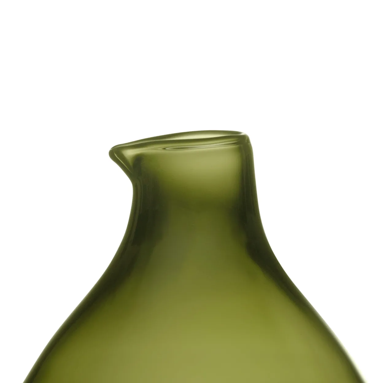 Lintupullo pyöreä 108x164mm sammaleenvihreä