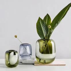 Maljakko 200mm sammaleenvihreä/opaali