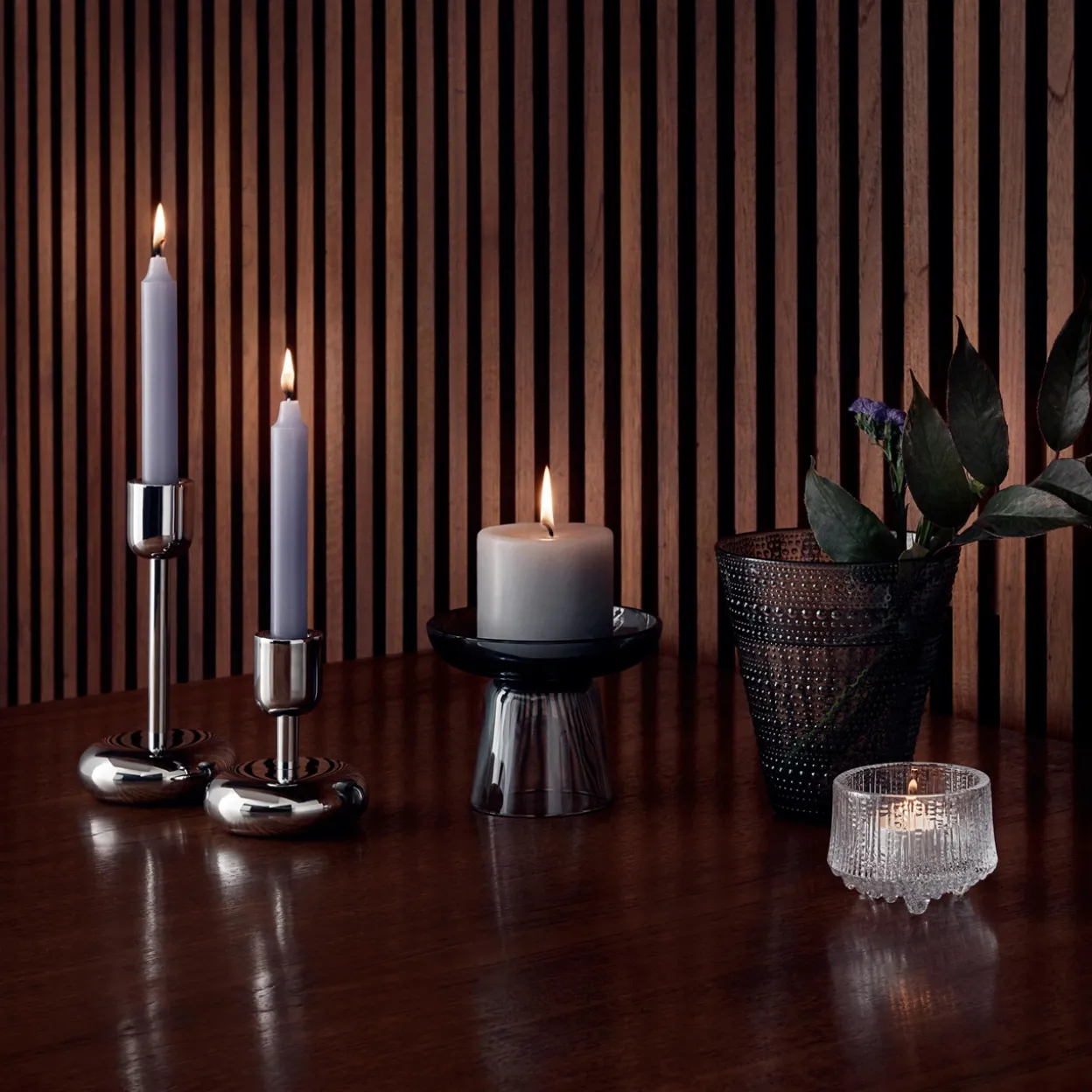 Maljakko 154mm tummanharmaa