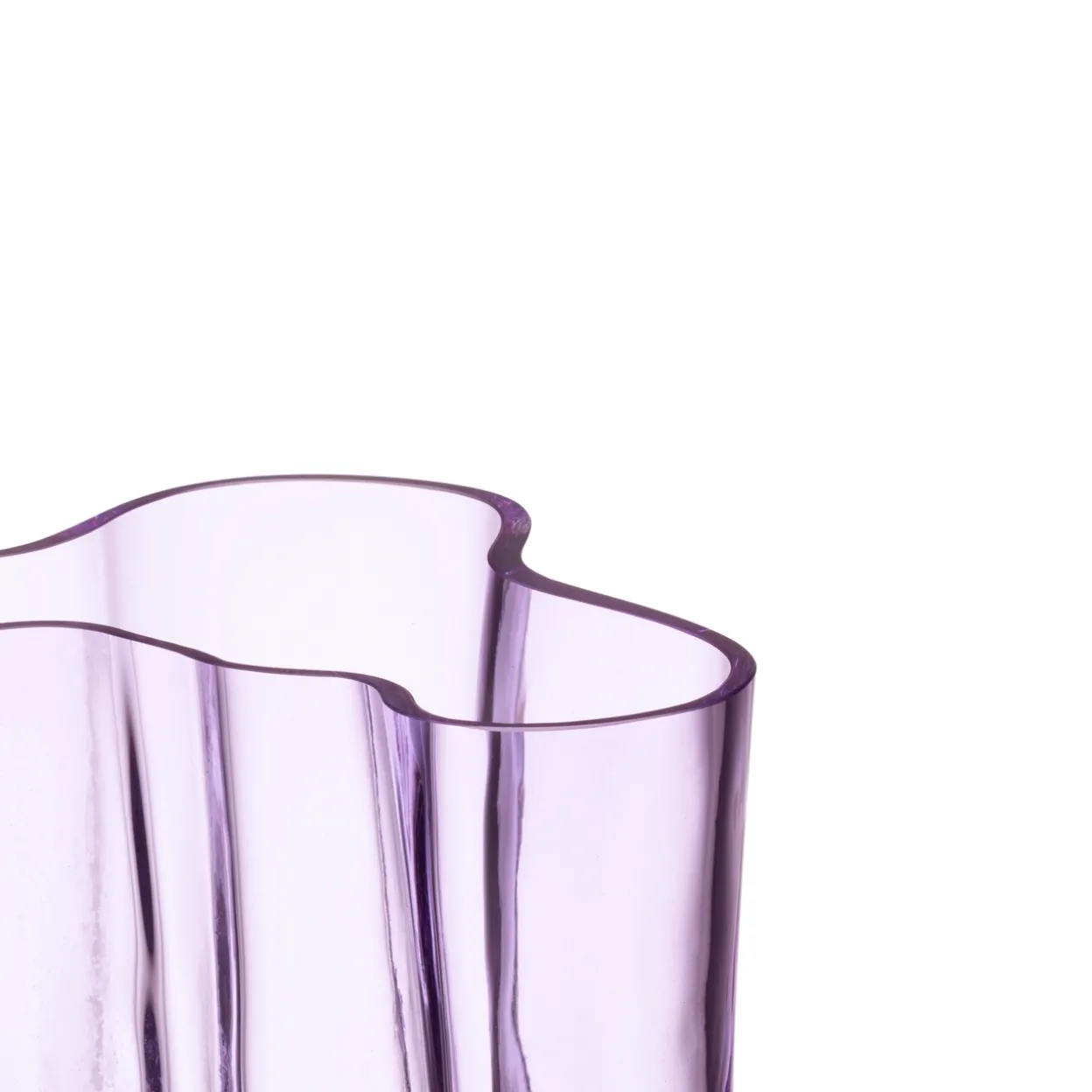 Maljakko 140mm vaalea lila puumuotti