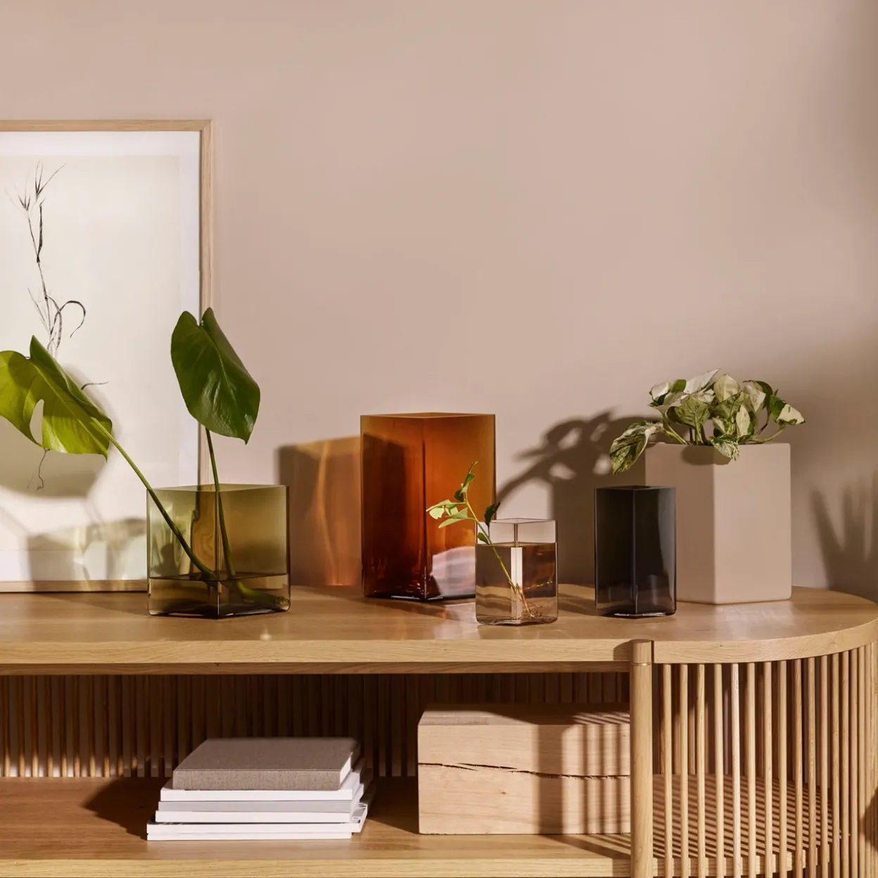 Maljakko 115x140mm pellava