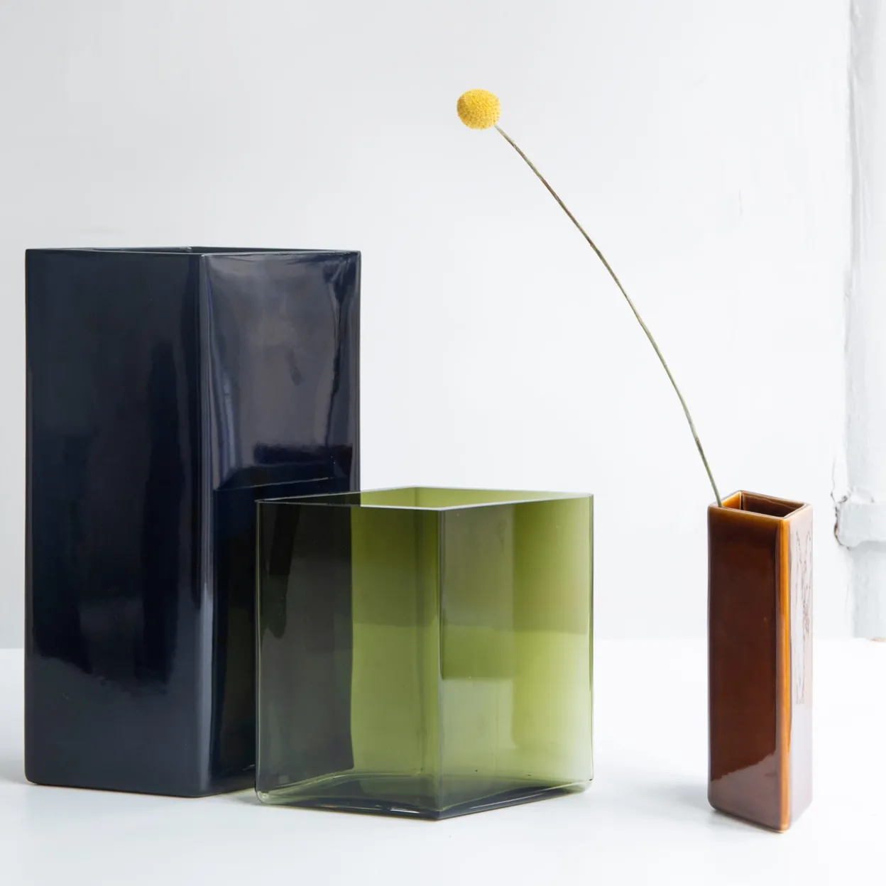 Maljakko 205x180mm sammaleenvihreä