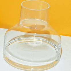 Matala maljakko 220x200mm metallinharmaa