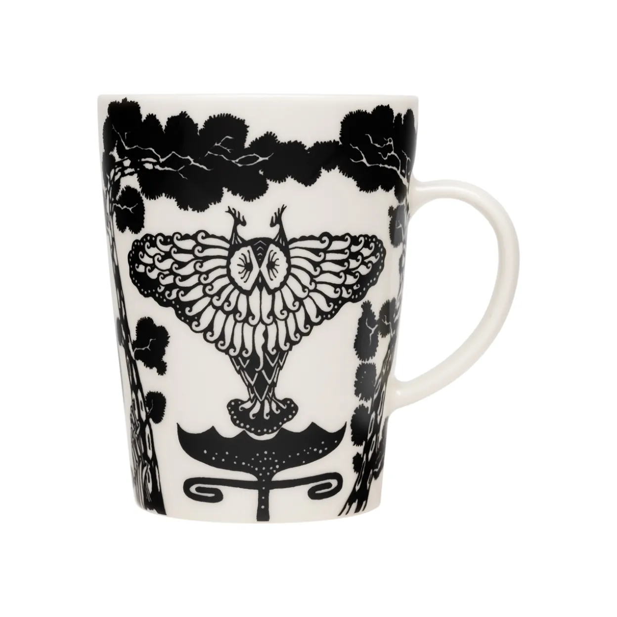 Muki 0,4L Uni musta ja valkoinen, lahjapakkaus