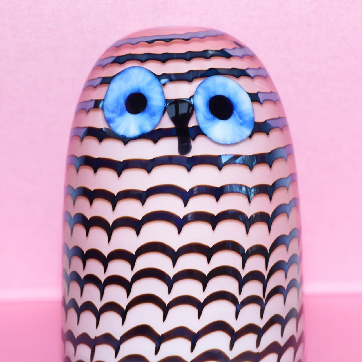 Pikkupöllö 75x105mm lohenpunainen