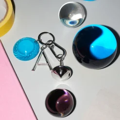 Riipus kirjain O 5cm metalli