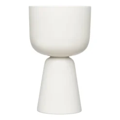 Ruukku valkoinen jalallinen S korkea