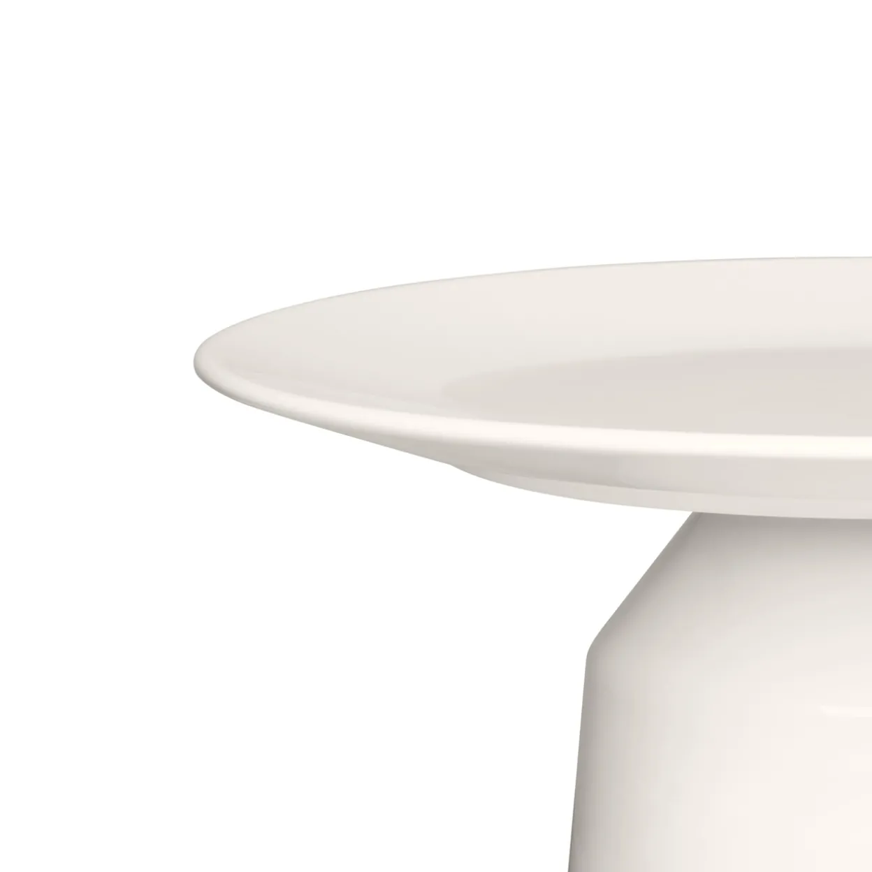 Tarjoiluvati korkea 24x14cm valkoinen