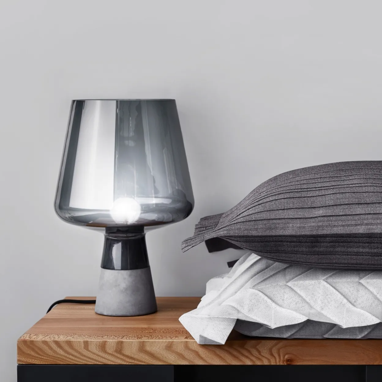 Valaisin 380x250mm harmaa